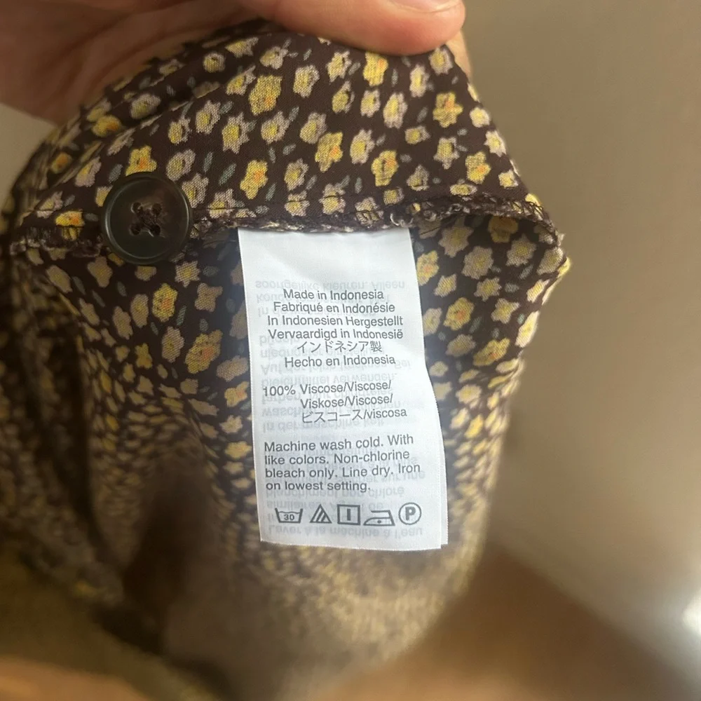 Madewell Shift Dress in Ditsy Floral- Size Small - Picture 4 of 4